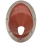AI-Flash - Tent Flashing Red SILICONE Size 45-85mm AL-310x210 OVAL Base